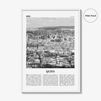 Quito Print Black and White, Quito Wall Art, Quito Poster, Quito Photo, Quito Wall Decor, Ecuador, Pichincha, South America