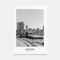 Raleigh Portrait B&W No 2 Poster
