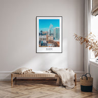 Raleigh Portrait Color Poster