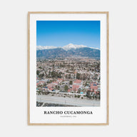 Rancho Cucamonga Portrait Color Poster