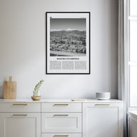 Rancho Cucamonga Travel B&W Poster