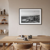 Rancho Palos Verdes Landscape B&W Poster