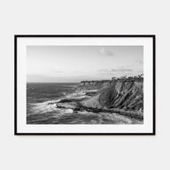 Rancho Palos Verdes Landscape B&W Poster