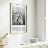 Rancho Palos Verdes Print Black and White, Rancho Palos Verdes Wall Art, Rancho Palos Verdes Poster, Rancho Palos Verdes, California, USA