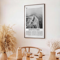 Rancho Palos Verdes Print Black and White, Rancho Palos Verdes Wall Art, Rancho Palos Verdes Poster, Rancho Palos Verdes, California, USA