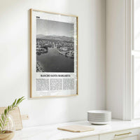 Rancho Santa Margarita Print Black and White, Rancho Santa Margarita Wall Art, Rancho Santa Margarita Poster, Rancho Santa Margarita Photo