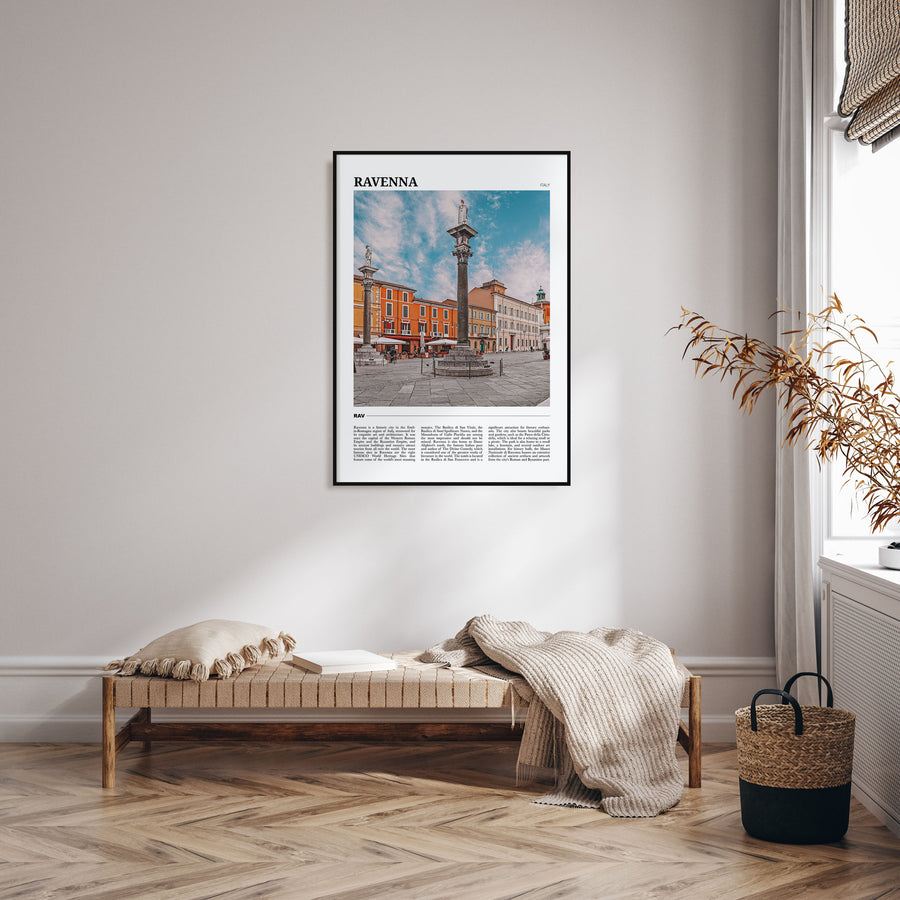 Ravenna Travel Color Poster