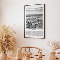 Reading Print Black and White Pennsylvania, Reading Wall Art, Reading Poster, Reading Photo, Reading Map, Reading Wall Decor, USA