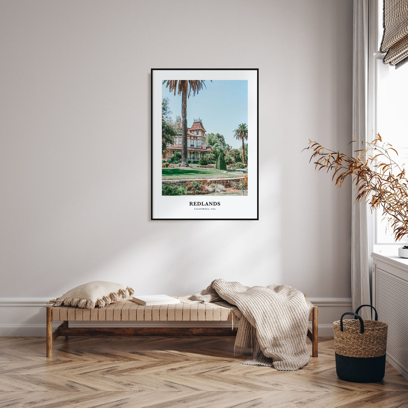 Redlands Portrait Color Poster