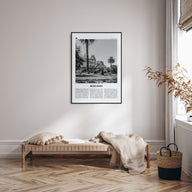 Redlands Travel B&W Poster