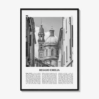 Reggio Emilia Print Black and White, Reggio Emilia Art, Reggio Emilia Poster, Reggio Emilia Photo, Reggio Emilia Décor, Reggio Emilia Map