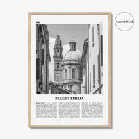Reggio Emilia Print Black and White, Reggio Emilia Art, Reggio Emilia Poster, Reggio Emilia Photo, Reggio Emilia Décor, Reggio Emilia Map