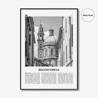 Reggio Emilia Print Black and White, Reggio Emilia Art, Reggio Emilia Poster, Reggio Emilia Photo, Reggio Emilia Décor, Reggio Emilia Map