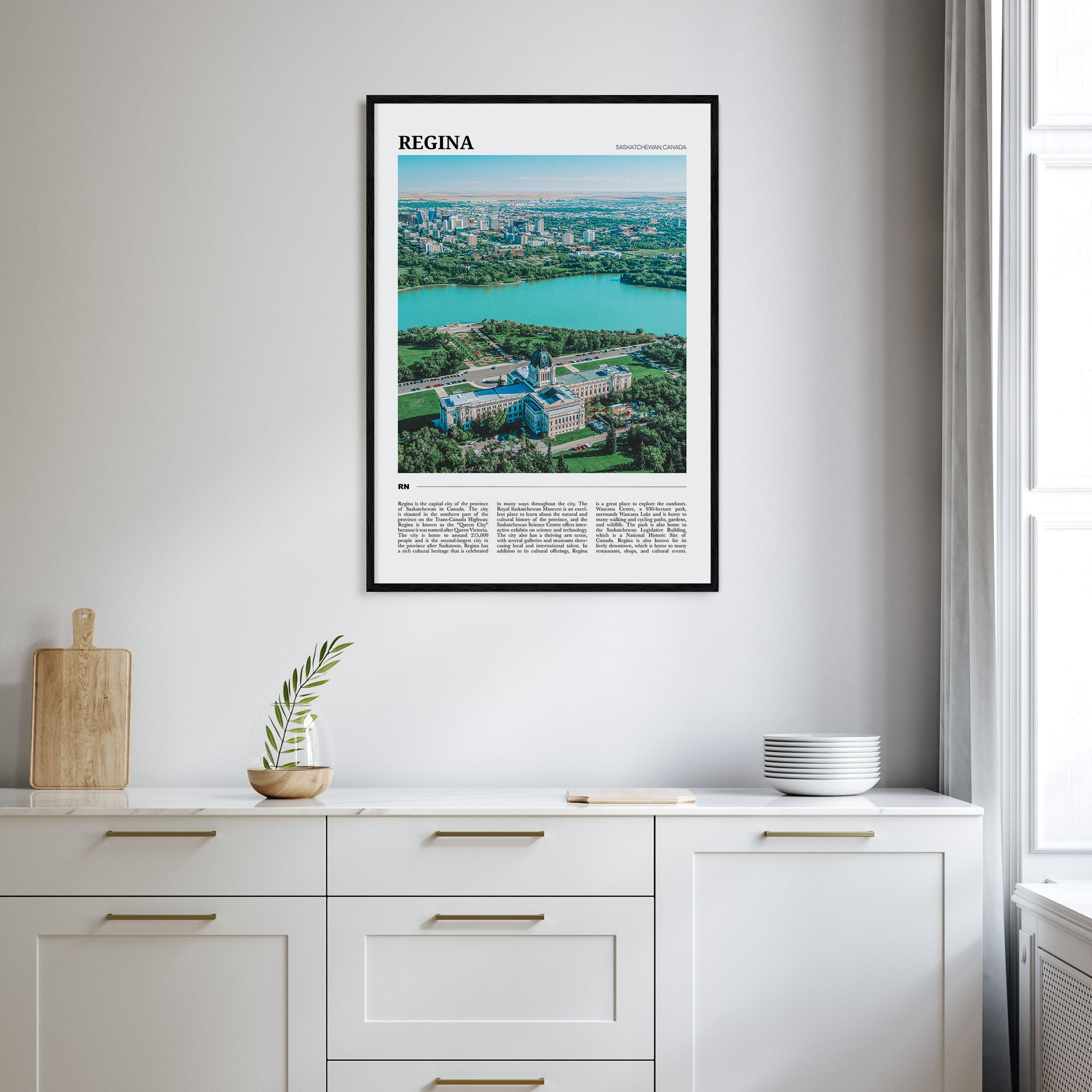 Regina Travel Color Poster