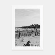 Rehoboth Beach Photo B&W Poster