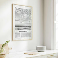 Rehoboth Beach Print Black and White, Rehoboth Beach Wall Art, Rehoboth Beach Poster, Rehoboth Beach Photo, Rehoboth Décor, Delaware, USA