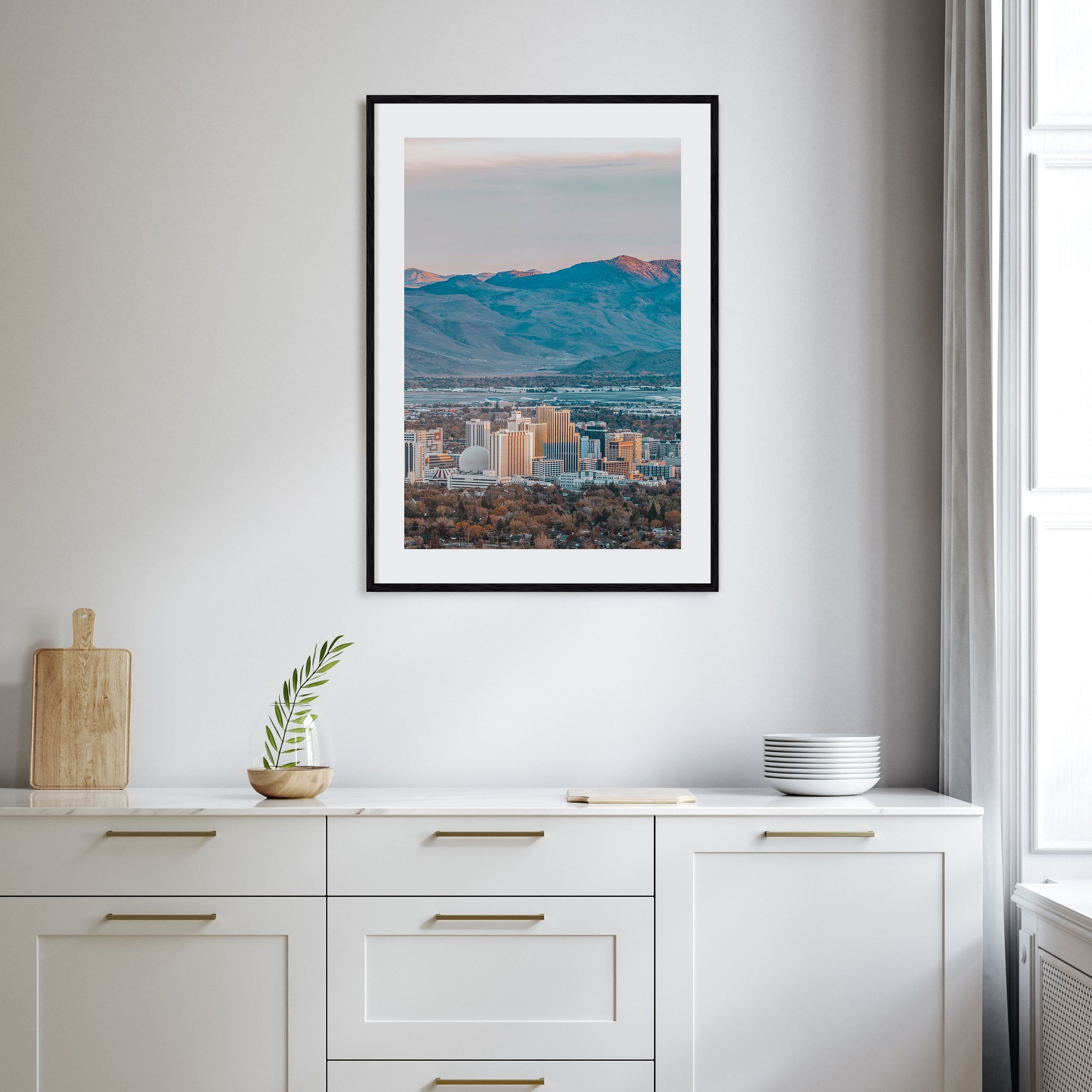 Reno Photo Color Poster