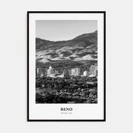 Reno Portrait B&W Poster