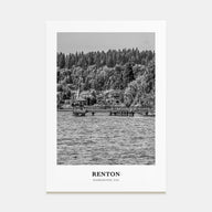 Renton Portrait B&W Poster