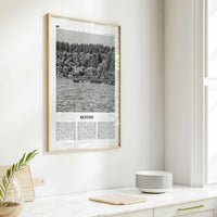 Renton Print Black and White, Renton Wall Art, Renton Poster, Renton Photo, Renton Map, Renton Wall Decor, Washington, USA, United States