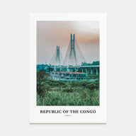 Republic of the Congo Portrait Color Poster