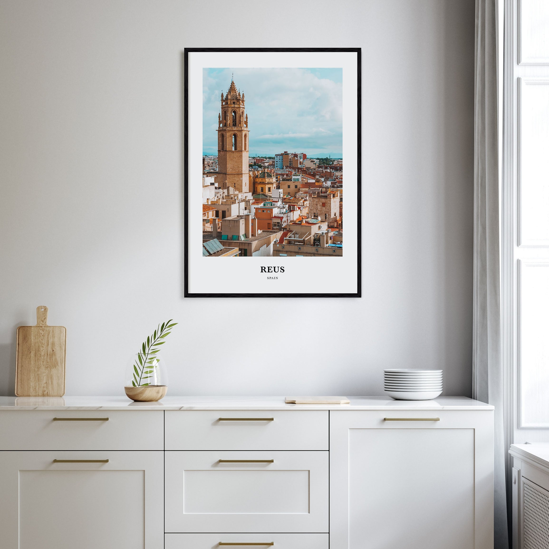 Reus Portrait Color Poster
