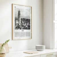 Reus Print Black and White, Reus Wall Art, Reus Poster, Reus Photo, Reus Wall Décor, Reus Map, Spain