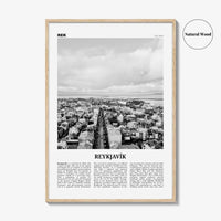 Reykjavik Print Black and White, Reykjavik Wall Art, Reykjavik Poster, Reykjavik Photo, Iceland, Reykjavík, Ísland, Europe