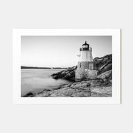 Rhode Island Landscape B&W Poster