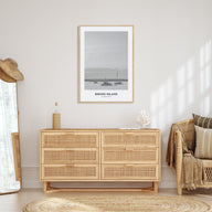 Rhode Island Portrait B&W No 1 Poster