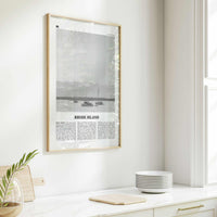 Rhode Island Print Black and White No 1, Rhode Island Wall Art, Rhode Island Poster, Rhode Island Photo, USA, United States, America