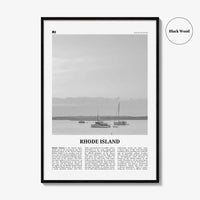 Rhode Island Print Black and White No 1, Rhode Island Wall Art, Rhode Island Poster, Rhode Island Photo, USA, United States, America