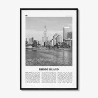 Rhode Island Print Black and White No 2, Rhode Island Wall Art, Rhode Island Poster, Rhode Island Photo, USA, United States, North America