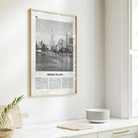 Rhode Island Print Black and White No 2, Rhode Island Wall Art, Rhode Island Poster, Rhode Island Photo, USA, United States, North America