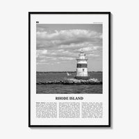 Rhode Island Print Black and White No 3, Rhode Island Art, Rhode Island Poster, Rhode Island Photo, Rhode Island Map