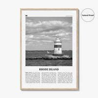 Rhode Island Print Black and White No 3, Rhode Island Art, Rhode Island Poster, Rhode Island Photo, Rhode Island Map
