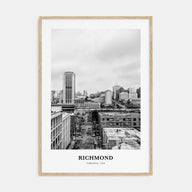 Richmond Portrait B&W No 1 Poster