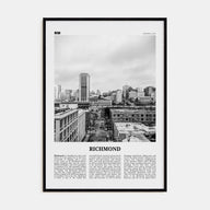 Richmond Travel B&W No 2 Poster