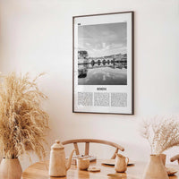 Rimini Print Black and White, Rimini Wall Art, Rimini Poster, Rimini Photo, Rimini Wall Décor, Rimini Map, Italy