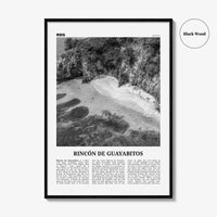 Rincon De Guayabitos Print Black and White, Rincón de Guayabitos Wall Art, Rincón de Guayabitos Poster, Rincón de Guayabitos Photo, Mexico