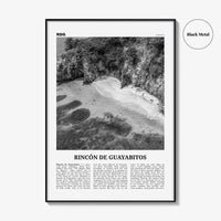 Rincon De Guayabitos Print Black and White, Rincón de Guayabitos Wall Art, Rincón de Guayabitos Poster, Rincón de Guayabitos Photo, Mexico