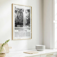 Rincon De La Vieja Print Black and White, Rincón de la Vieja Wall Art, Rincón de la Vieja Poster, Rincón de la Vieja Photo, Costa Rica