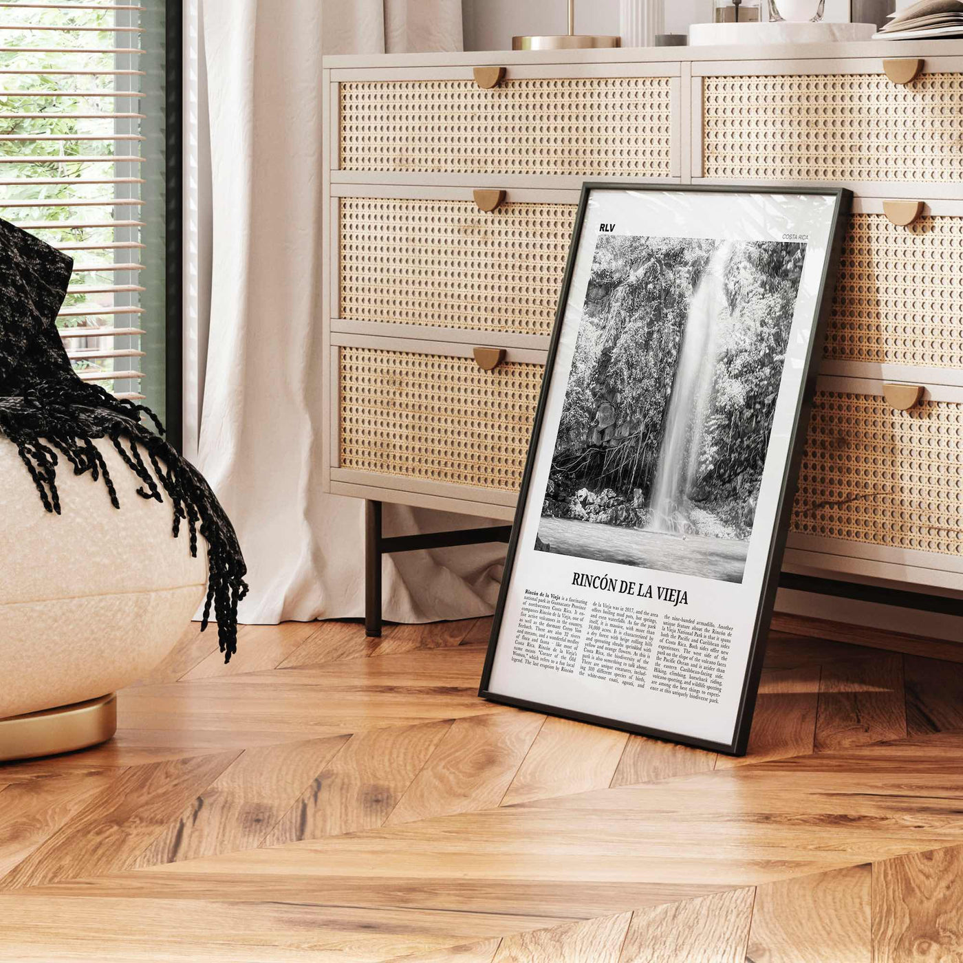 Rincon De La Vieja Print Black and White, Rincón de la Vieja Wall Art, Rincón de la Vieja Poster, Rincón de la Vieja Photo, Costa Rica