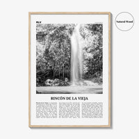 Rincon De La Vieja Print Black and White, Rincón de la Vieja Wall Art, Rincón de la Vieja Poster, Rincón de la Vieja Photo, Costa Rica