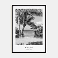 Rincón Portrait B&W Poster