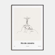 Rio de Janeiro Drawn No 2 Poster