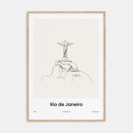 Rio de Janeiro Drawn No 2 Poster