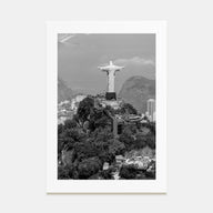 Rio de Janeiro Photo B&W No 2 Poster