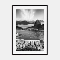 Rio de Janeiro Photo B&W No 3 Poster