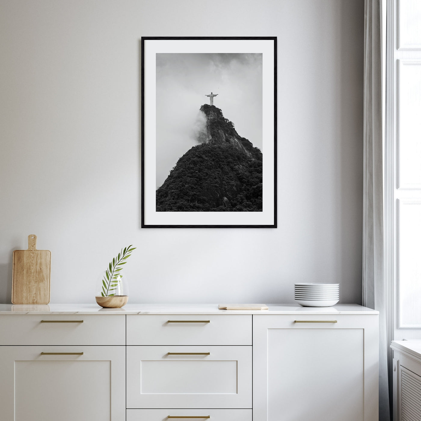 Rio de Janeiro Photo B&W No 4 Poster